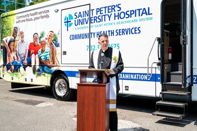 Saint Peter’s University Hospital Receives New Community Health Services Van